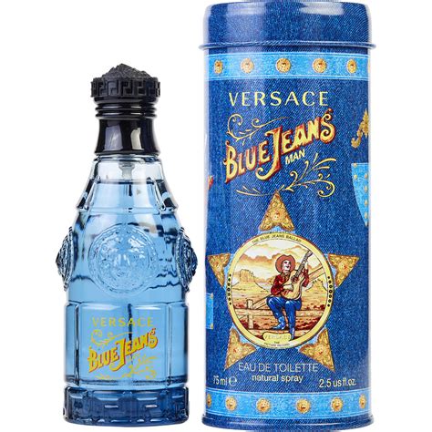 Versace Blue Jeans for Men Eau de Toilette Spray, 